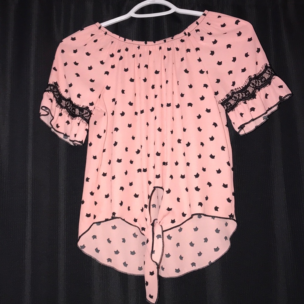 Off the shoulder shirt, wore once